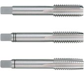Juego de 3 machos para roscar a mano bsw ~ din 352 hss rectificados con rosca 1 7/8 ruko 246178