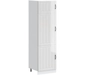 Mueble de cocina lucca de madera contrachapada blanco brillante