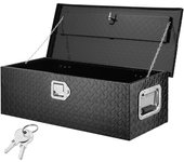 Vevor 30 x 13 x 9 6 caja de herramientas de barra de aluminio resistente para camioneta
