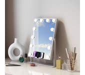 Espejo maquillaje con luz 30x41cm - altavoces bluetooth