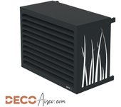Funda para aire acondicionado exterior decoairco tamaño s gris antracita (al:70, l:94, p:50 cm)