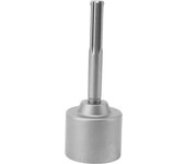 Accesorio para destornillador de poste en t, vástago de 5 orificios de acero inoxidable, broca de acero