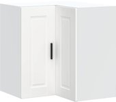 Mueble de cocina | armario de cocina esquina pared porto madera ingeniería blanca cfw168915