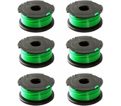 Carretes de hilo verde para desbrozadora black & decker gl7033 gl8033 gl9035 a6482