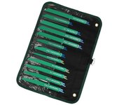 Set de 12 hojas de sierra sable para madera y metal hikoki 752049