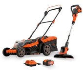 Cortacesped bateria 40 v y 42 cm +cortabordes 20 v marca power plus