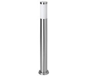 Chorus - bolardo lumionoso de exterior en metal acero inoxidable 80cm