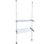 Sistema telescópico herkules twin metal 165-300 cm blanco wenko