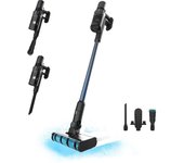 Cecotec aspirador escoba sin cable conga rockstar 5500 hurricane twice. 3 en 1, ciclón paralelo, 630 w, 30 kpa y 180 aw, autonomía máxima 90 mins, tub