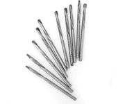 10 brocas helicoidales de carburo de vástago recto para madera, plástico y metal (6,8 mm (10 piezas))