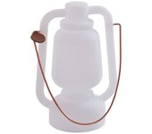 Lámpara de mesa lindby led recargable nella, blanca, usb, ip44, atenuable