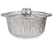 Olla con tapa aluminio mediano (2 pcs)