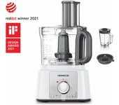 Kenwood multipro express robot de cocina 1000 w 3 l acero inoxidable, blanco