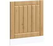 Panel lavavajillas lucca madera contrachapada roble artesanal