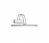 Ideal lux bow - aplique led mediano para cuadro cromo