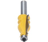 Broca fresadora para molduras arquitectónicas, herramienta de corte de formas para trabajar la madera cnc, vástago de 12 mm