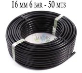 Tuberia polietileno 16mm | tuberia agricola 16mm 6 bar 50 metros | tuberia riego 16mm | manguera de riego 16 mm