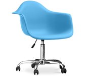 Silla de oficina con reposabrazos - silla de escritorio con ruedas - emery