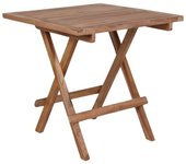 Mesa de jardín bilbao, madera, marrón, epikasa