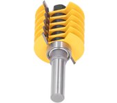 Broca fresadora para madera ajustable de 2 flautas con vástago de 12 mm, herramienta de corte para trabajar la madera