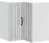 Mueble esquinero cocina | armario de cocina lucca madera contrachapada gris sonoma cfw168913