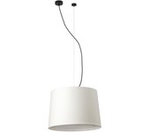 Faro conga - colgantes cilíndricos negro, e27