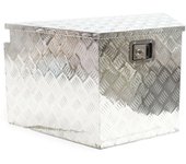 Caja de almacenamiento de aluminio con cerradura, caja de herramientas, maletín de transporte, baúl 16_0002552