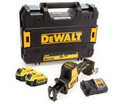 Sierra de sable compacta sin escobillas xr 18v 4ah li-ion dewalt - dcs369m2-qw
