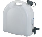 Bidon trasv.liq. 319x174x348mm 10lt grifo pe blanco pressol