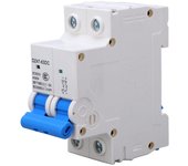 Disyuntor miniatura de cc de 2 polos y 500 v para paneles de sistema solar de aire (32 a)