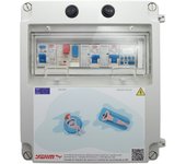 Cuadro eléctrico piscina bomba 2cv con contactor| transformador 150w