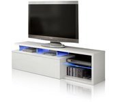 Mueble tv evo blanco brillo 150 x 43 x 41 cm
