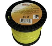 Bricoferr bf1001 - desbrozadora nylon profilo quadrato filo (2,4 mm x 79 metri)