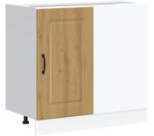 Mueble bajo de cocina | armario de cocina kalmar roble artesanal madera ingeniería cfw168953