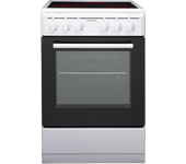 Cocina con vitroceramica y horno infiniton cc-v350g - blanco , 3 zonas, ancho 50cm
