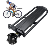 Portaequipajes para bicicletas, portaequipajes ajustable universal, accesorios para bicicletas, portaequipajes de liberación rápida, asiento para pasa