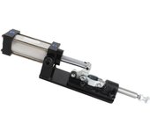 Abrazadera neumática de acero al carbono de alta precisión con control automático, abrazadera de palanca neumática fácil de usar para producción indus