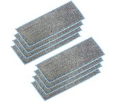 Irobot braava jet m6/6012/6110/6112 almohadillas lavables para fregona, paquete de 8 grey