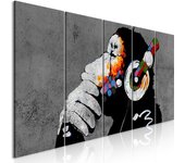 Tableau - hot rhythms (5 parts) narrow [100x40]