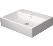 Lavabo para muebles duravit vero air 60x47cm, con rebosadero, con banco con agujero para grifo, sin agujero para grifo, 2350600060, color: blanco