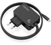 Cargador gan de pared aisens asch-1pd45wl032-bk/ 1xusb tipo-c + cable 1.8m/ 45w
