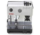 Cafetera manual lelit pl042emi para espresso 2,7 l acero gris
