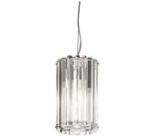Elstead crystal skye 2 ljus rund mini taklampa krom, kristallglas, g9