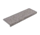 Alfombrilla escalera 30 uds | alfombras de escalera | tapetes de escalera 65x21x4 cm gris cfw487443