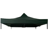 Rebecca mobili funda de repuesto gazebo verde poliéster oxford 800d 3x3