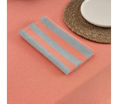 Pack 2 unidades servilletas maglia liso naranja y agua 45x45