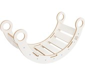 Medium dream rocker madera blanca