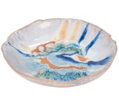 Origen home decor bandeja jarrones y portavelas | bandeja de vajilla crudo redondo - 5x19x18cm