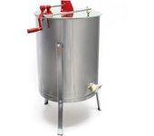 Extractor manual de miel 4 cuadros panel tipo lucio perca dnm extractor apícola en acero inoxidable