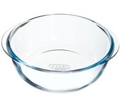 Fuente redonda vidrio pyrex® airfryer 20cm -1,1l - transparente